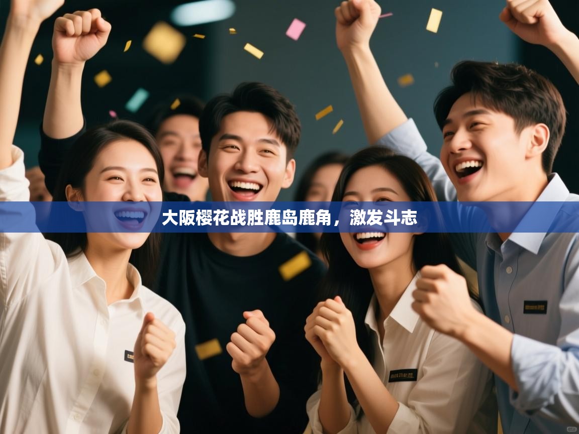 大阪樱花战胜鹿岛鹿角,激发斗志